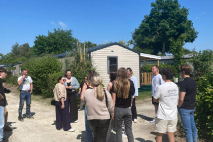 trainees on the BTS in Tourism – Outdoor Accommodation