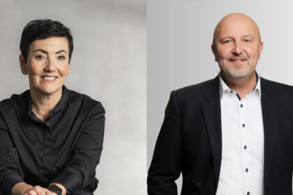 Claudia Kuchen and Robert Vuga of Schattdecor Group
