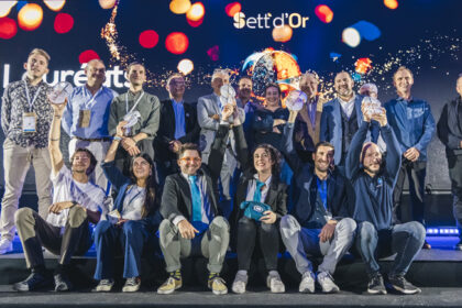 winners of the 2025 sett dor on stage at salon sett show in montpellier