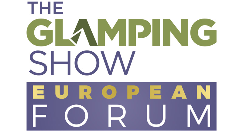 logo for the glamping show european forum