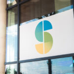 Salon Sett logo on the outside of the exhibition centre in Montpellier